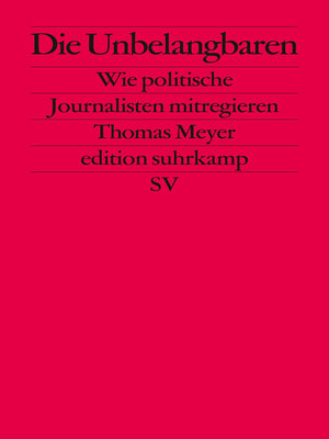cover image of Die Unbelangbaren
